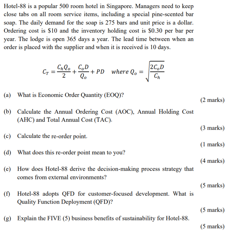Hotel-88 is a popular 500 room hotel in