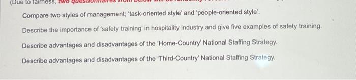 please answe all 4 questions answer from 1 to