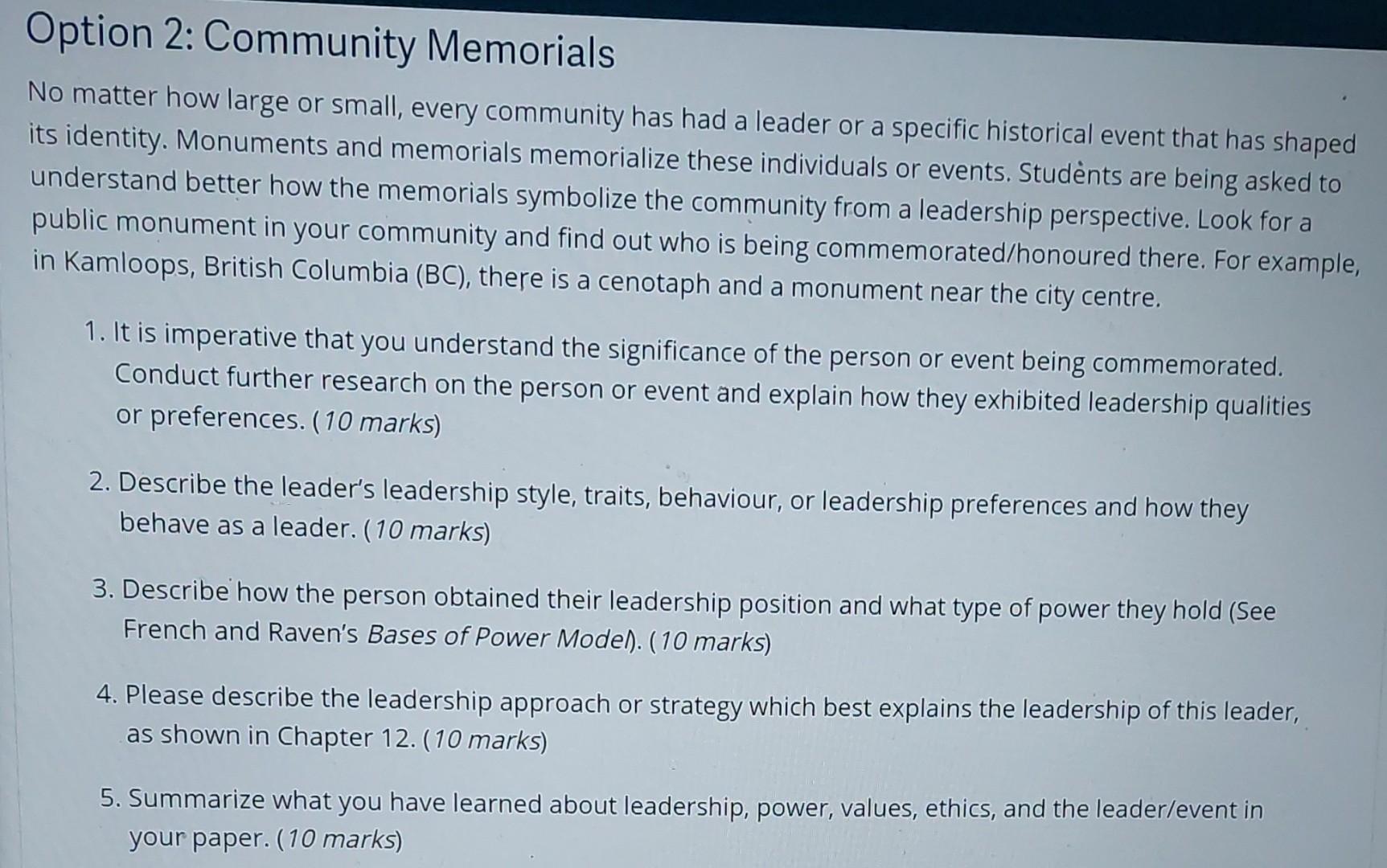 No matter how large or small, every community has