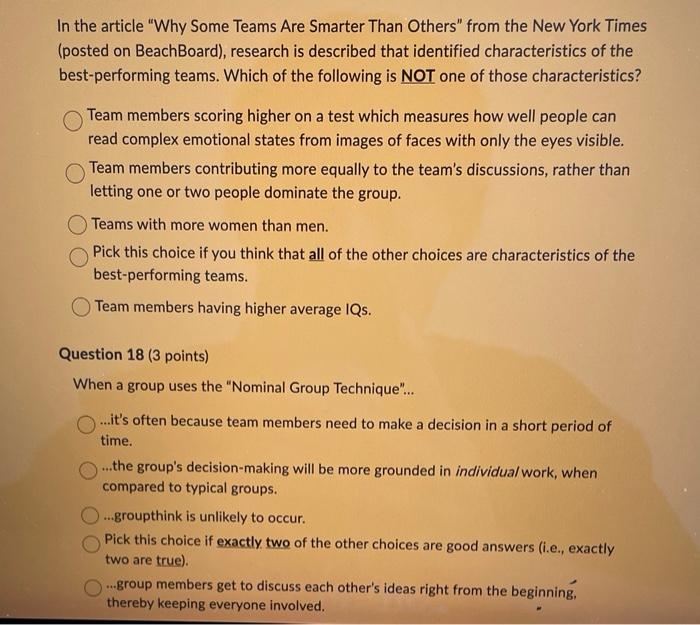 In the article "Why Some Teams Are Smarter Than
