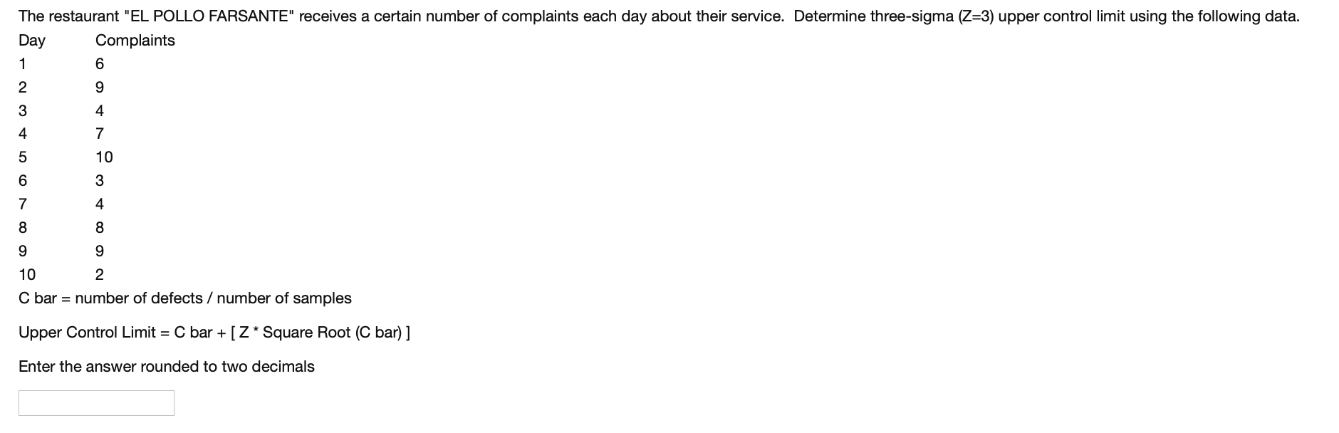 The restaurant "EL POLLO FARSANTE" receives a