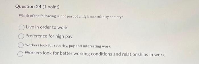 Which of the following is not part of a high