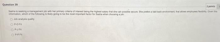Question 15 2 points Michelly binarily wes, and