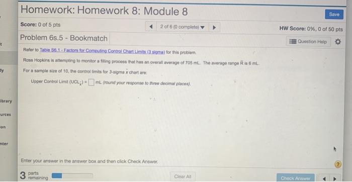 Homework: Homework 8: Module 8 Save HW Score: 0%,