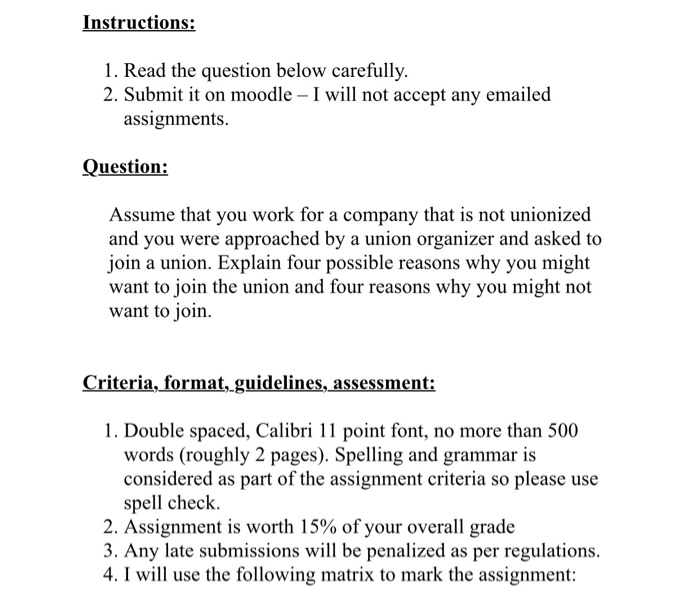 Instructions: 1. Read the question below