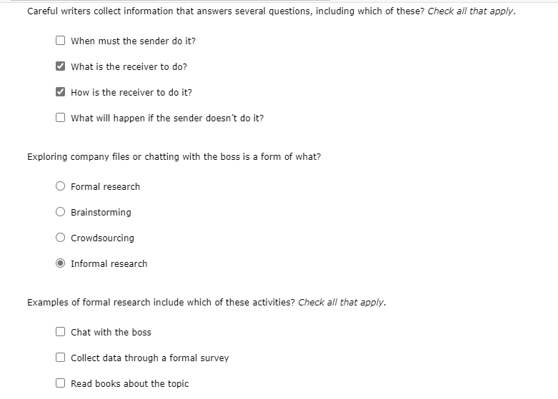 Learn It: Chapter 05 Organizing and Drafting