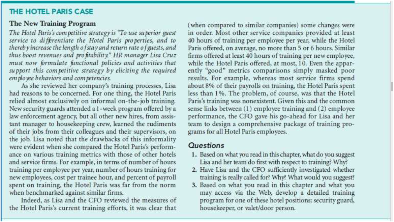 Course: Human Resource Management ASSIGNMENT: