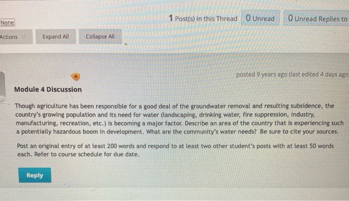 Emergency Management Though agriculture has been