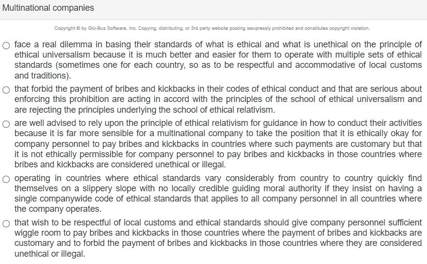 Multinational companies Copyright by Glo-Bus