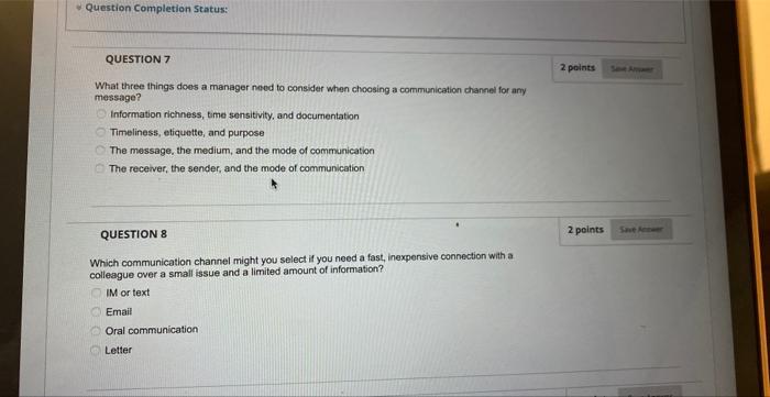 What three things does a manager noed to consider