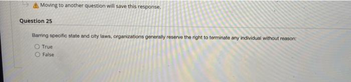 Moving to another question will save this