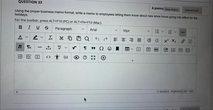 6 points View libicic Using the proper business