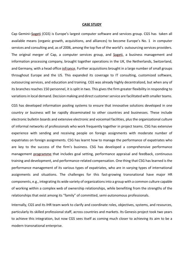 Question : Critically analyse two criteria for