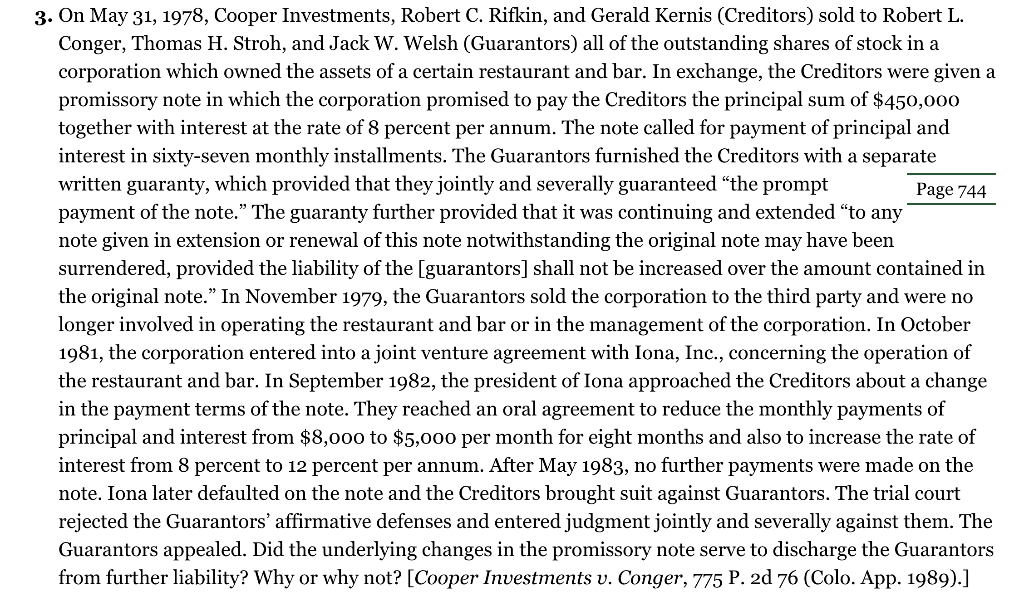 3. On May 31, 1978, Cooper Investments, Robert C.