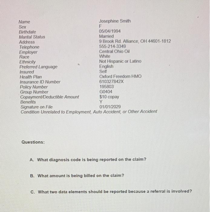 Coding Case Study #1 In the cases that follow,