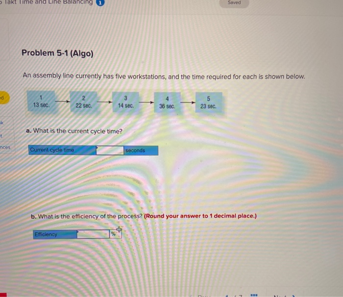 lakt Time and Line Balancing i Soved Saved