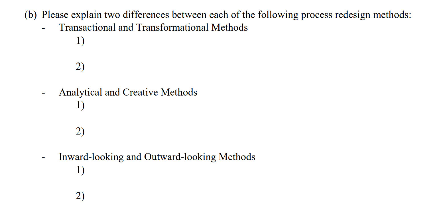 This question includes two parts: (a) and (b).