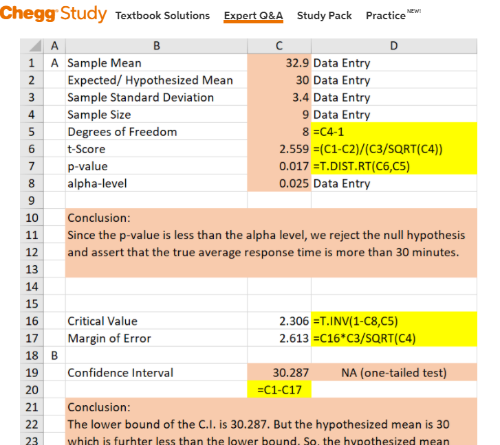 The data is all provided. If you read the portion