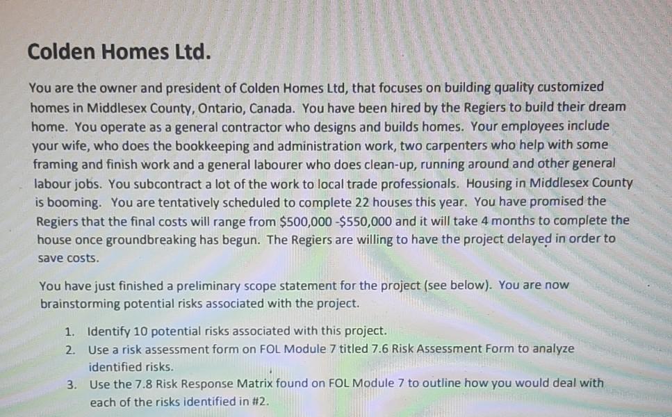 answer the above questions. prepare a swot