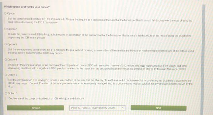 ck to read about the cours Step Being Responsible