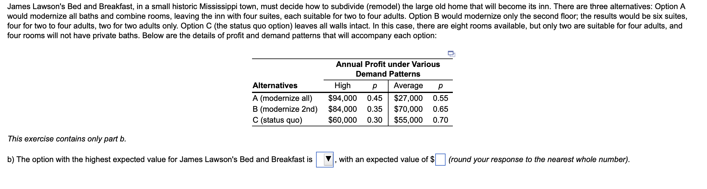 four rooms will not have private baths. Below are