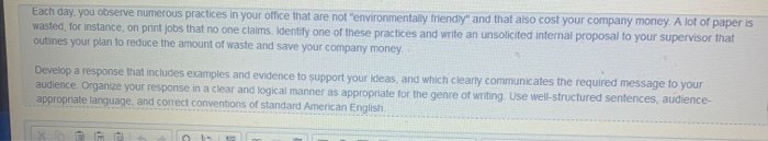 Each day, you observe numerous practices in your