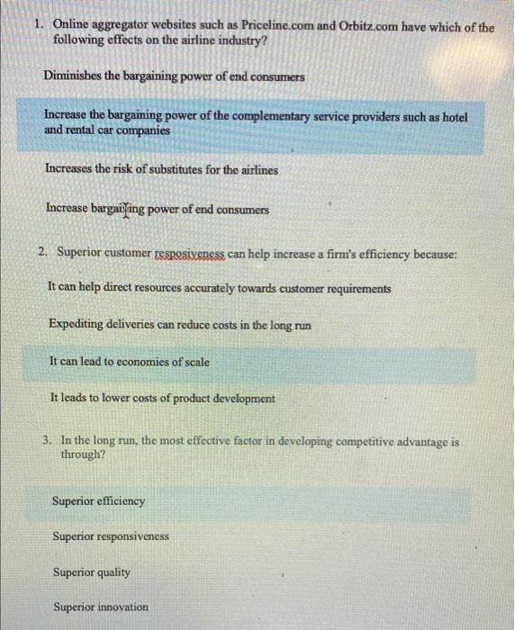 1. Online aggregator websites such as