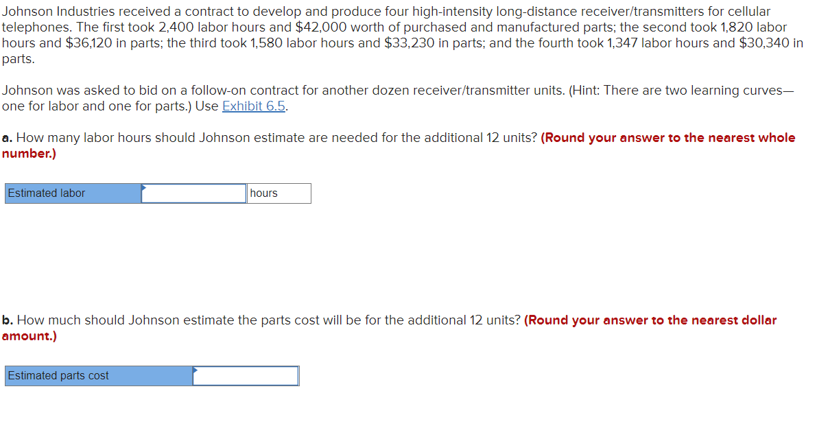 Johnson Industries received a contract to develop