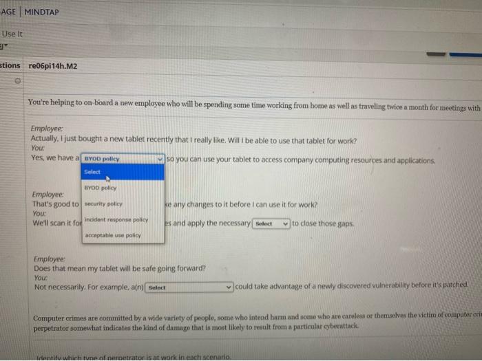 please help with this question AGE MINDTAP Use it