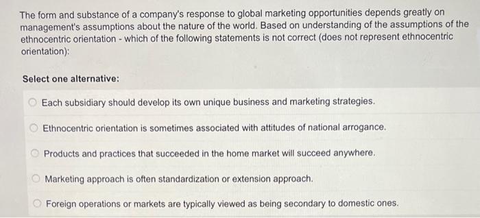 The form and substance of a company's response to