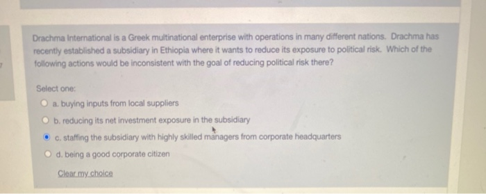 Drachma International is a Greek multinational