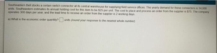 Southeastern Ball stocks a certain switch