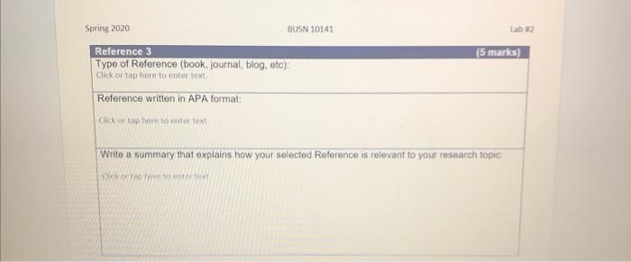 For this assignment, you will find the