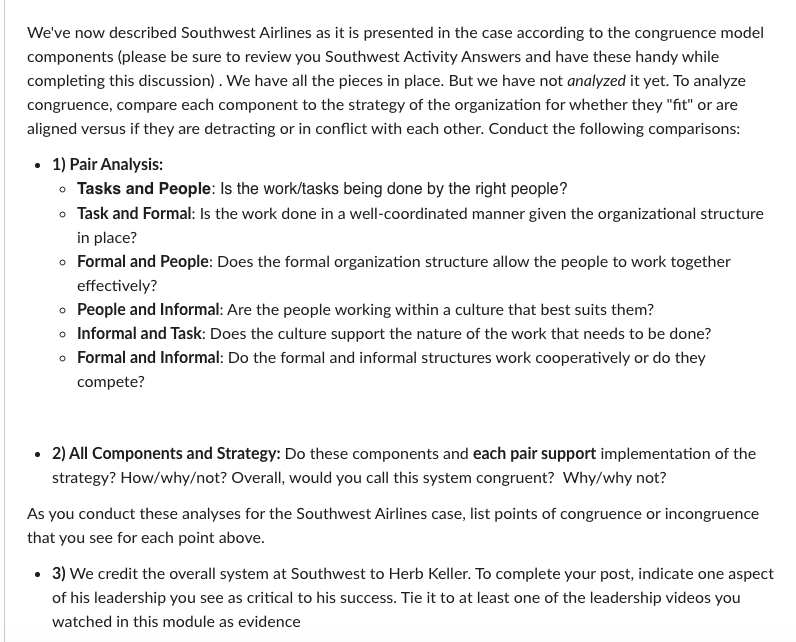 SWA Activity Answer Key Strategy great customer