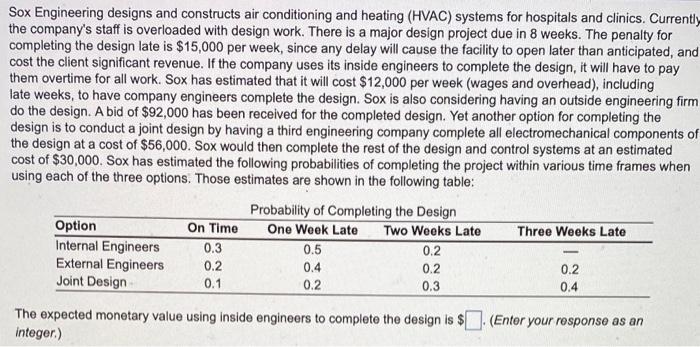 Sox Engineering designs and constructs air