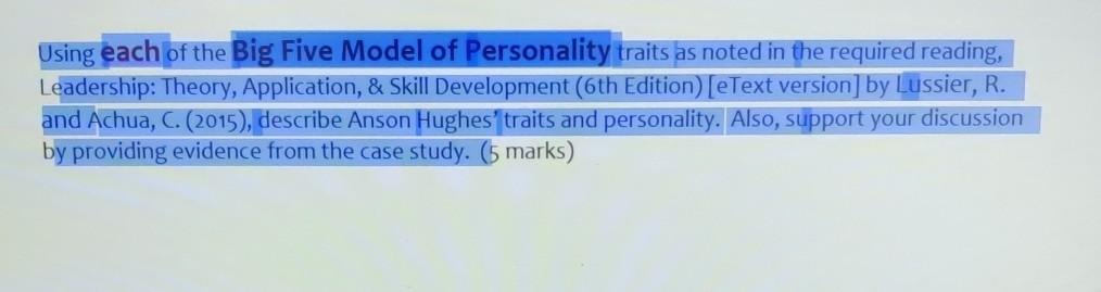 Old MathJax webview Using each of the Big Five