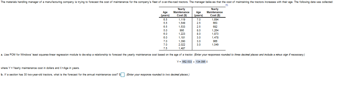 The materials handling manager of a manufacturing