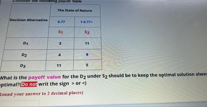 solve the tables Question: Consider the following