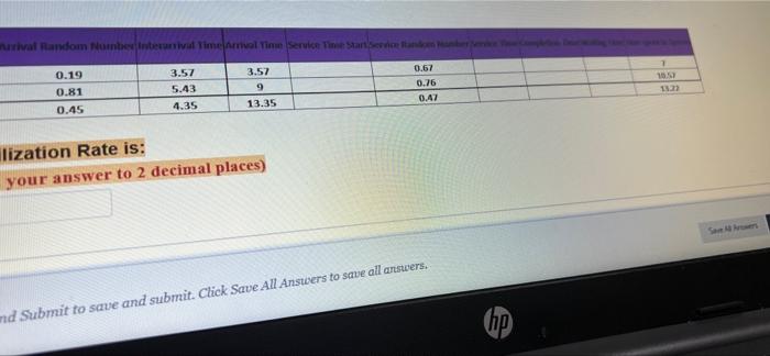 solve the tables Question: Consider the following