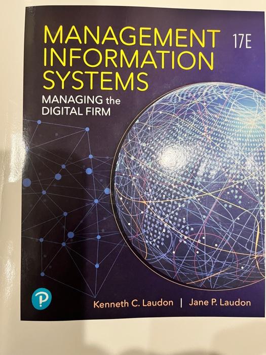 wWW.pearson.com INF5 401 Information Management