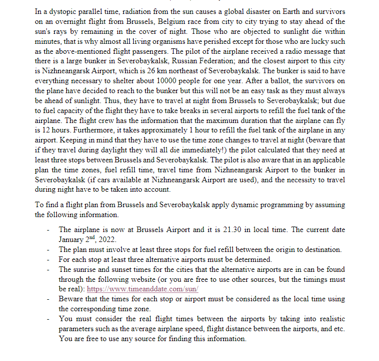 In a dystopic parallel time, radiation from the