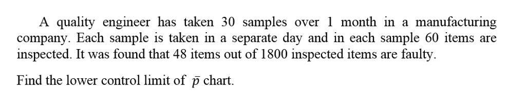 I also need the upper control limit please with