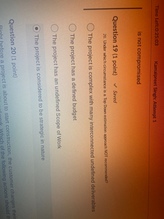 The Project Manager is developing his project