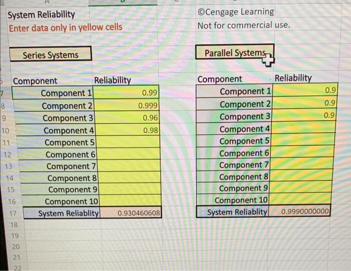 Spreadsheet An electronic missile guidance system