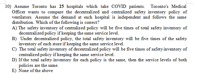 4) About the gravity method to decide facility