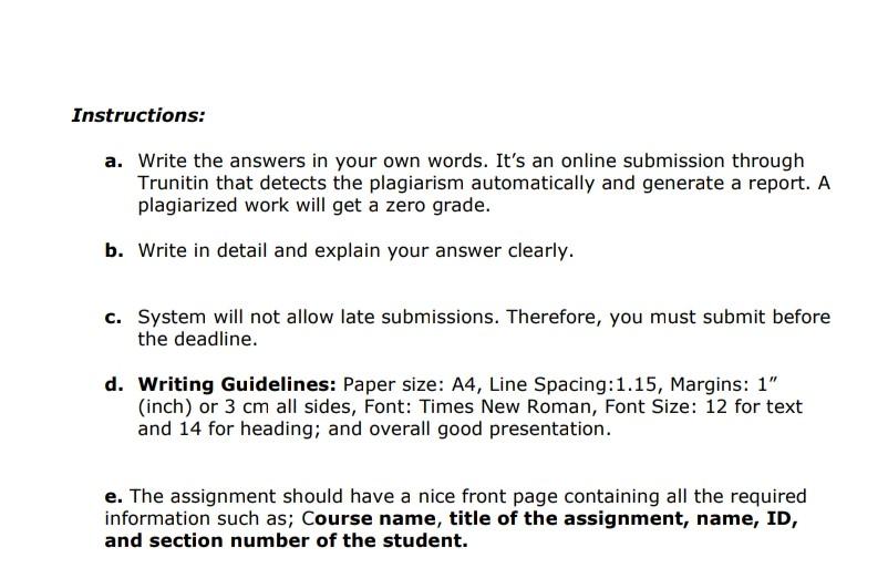 I need help with this case, please Assignment 1