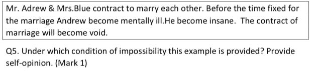 Mr. Adrew & Mrs.Blue contract to marry each