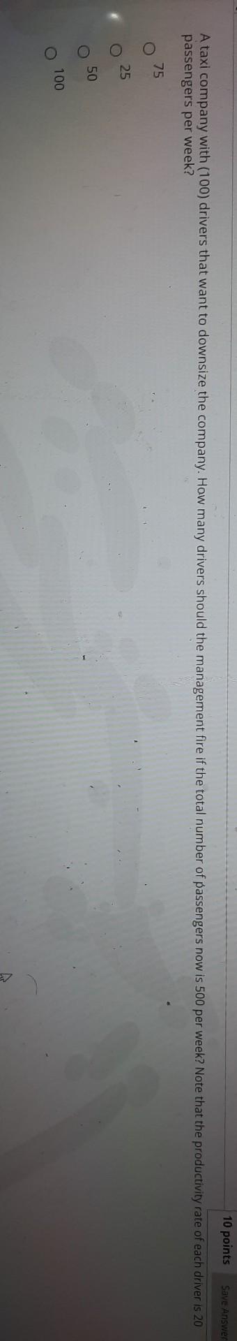 During the evaluation of the project, you found