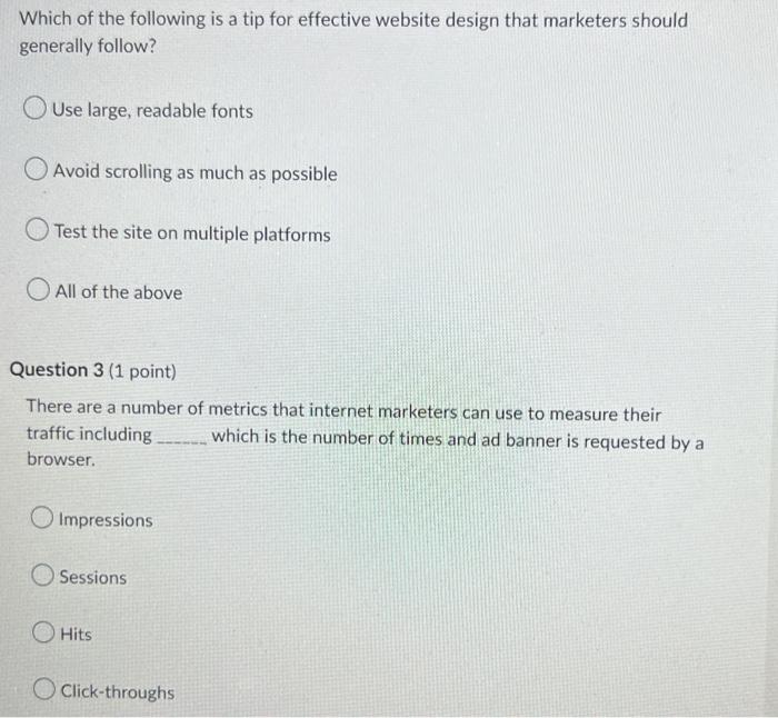 Which of the following is a tip for effective