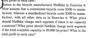 I have solution for excercise 6 question for 6 is